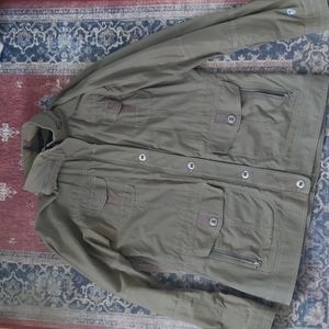 Kuhl Women's olive green utility jacket, size Large